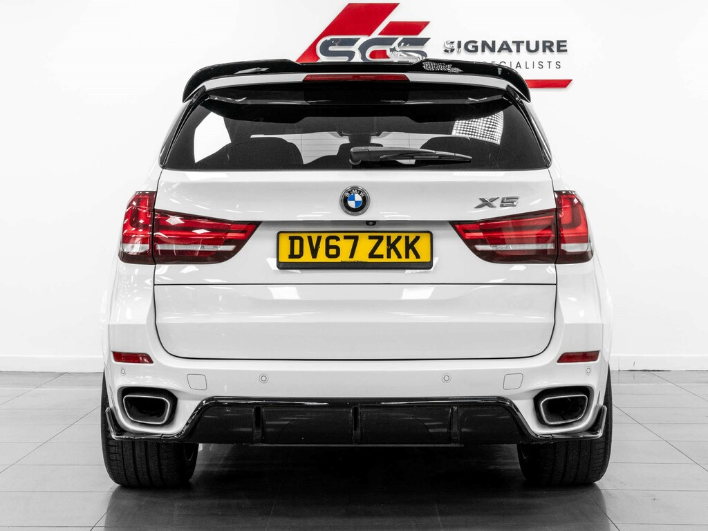 BMW X5 Xdrive30d M Sport White #6