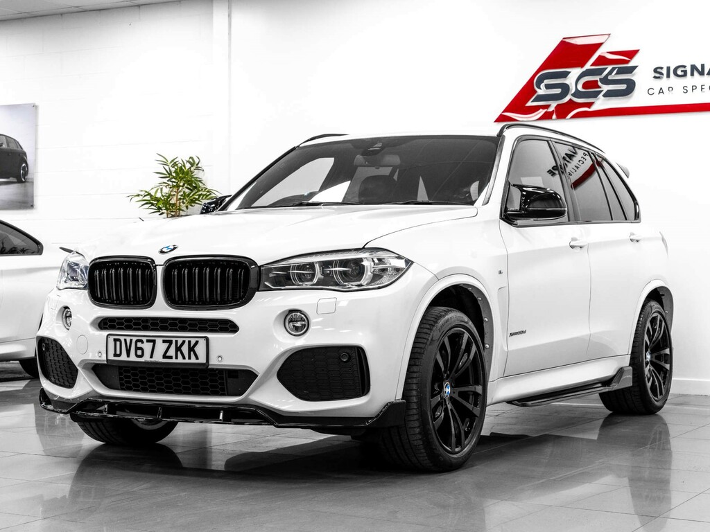 BMW X5 Xdrive30d M Sport White #2