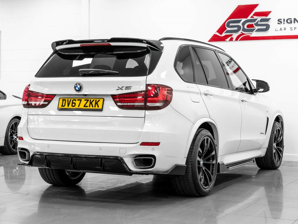 BMW X5 Xdrive30d M Sport White #4