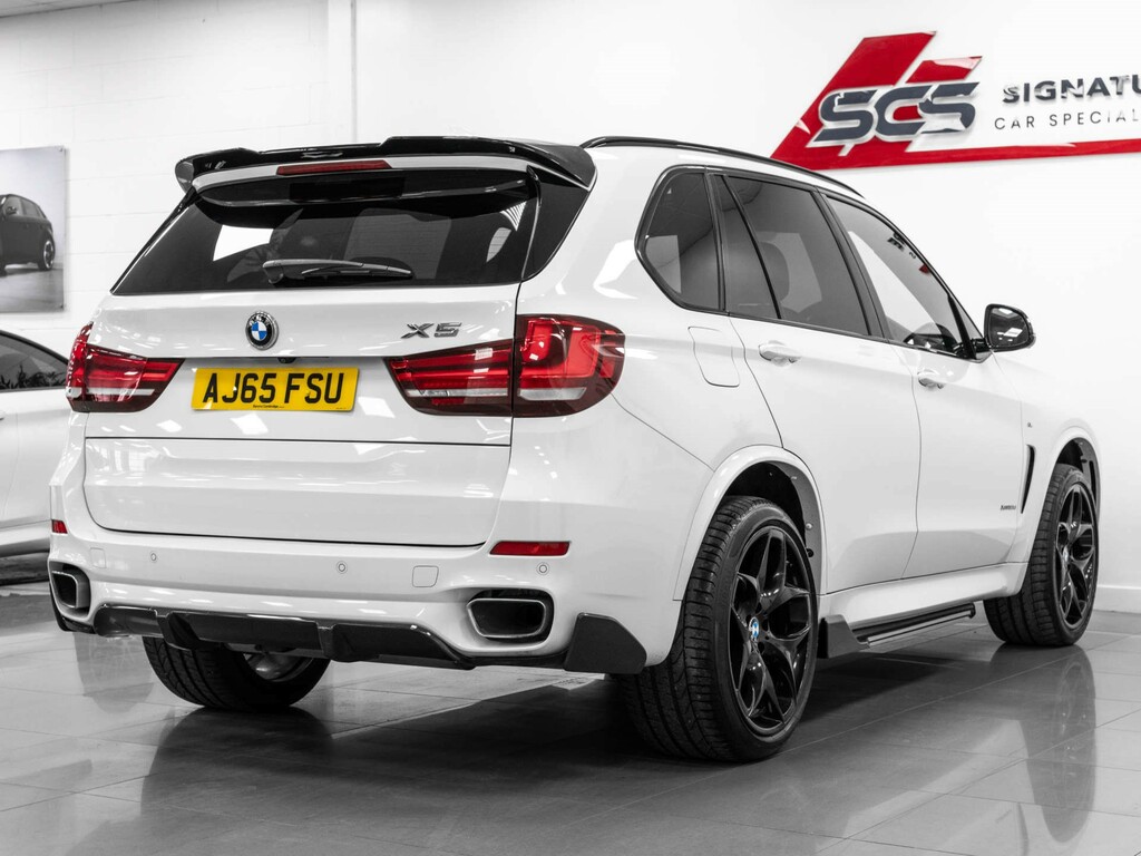BMW X5 2.0 25D M Sport Xdrive Euro 6 S S White #4