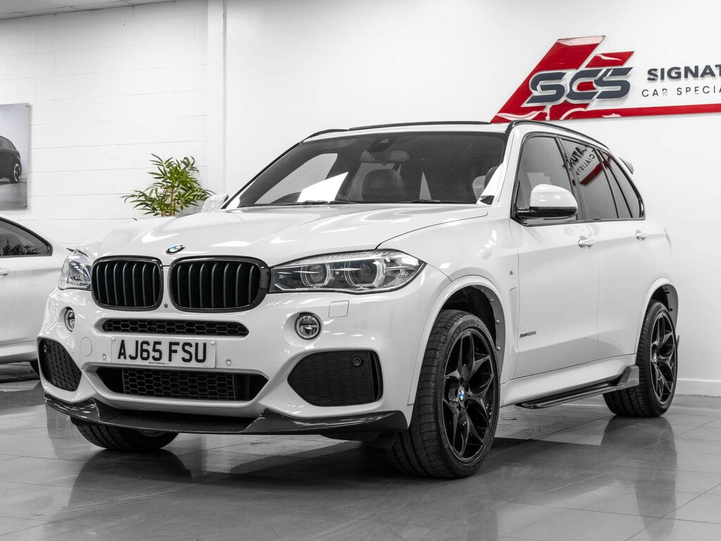 BMW X5 2.0 25D M Sport Xdrive Euro 6 S S White #2