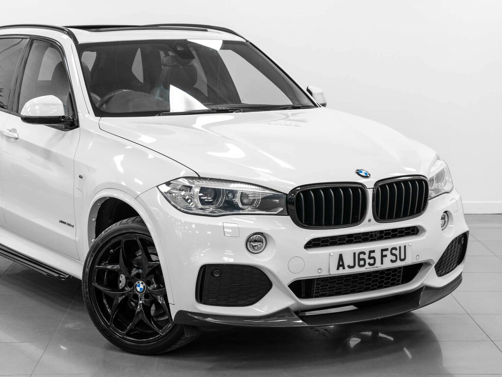 BMW X5 2.0 25D M Sport Xdrive Euro 6 S S White #9