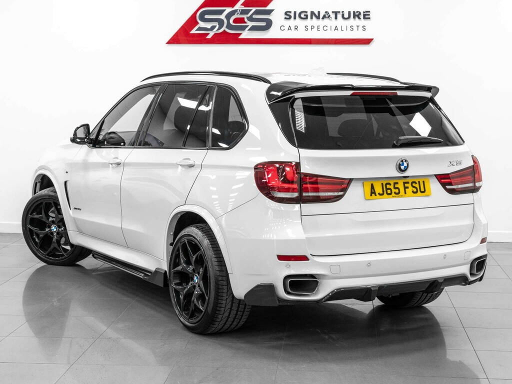 BMW X5 2.0 25D M Sport Xdrive Euro 6 S S White #8