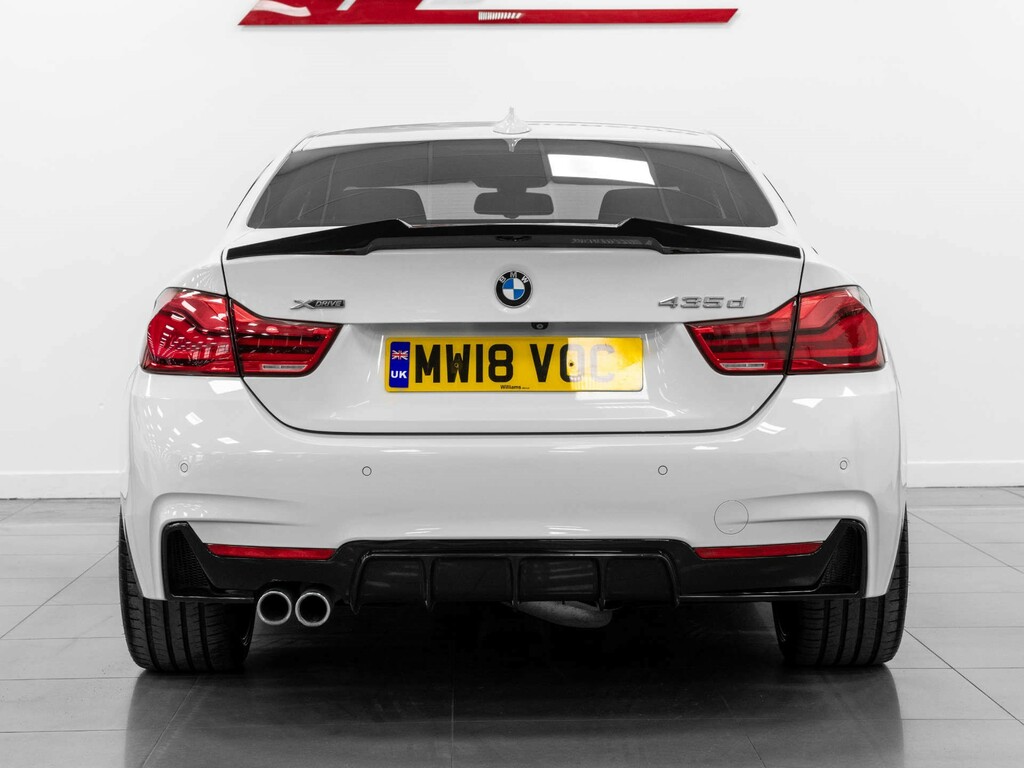 BMW 4 Series Coupe White #6