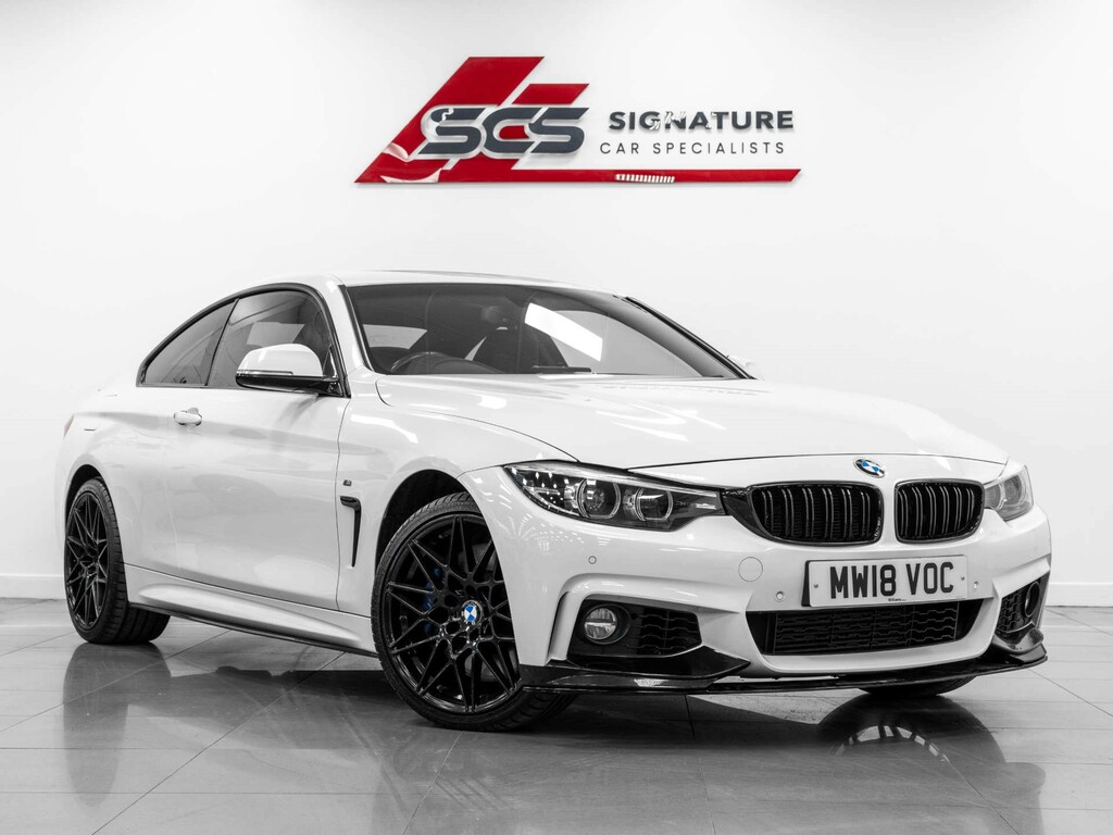 BMW 4 Series Coupe White