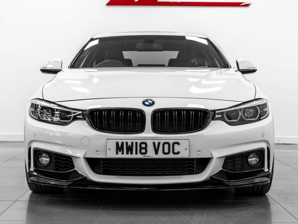 BMW 4 Series Coupe White #5