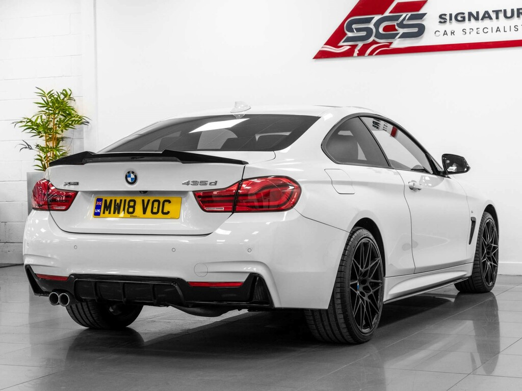 BMW 4 Series Coupe White #4