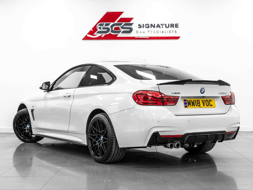 BMW 4 Series Coupe White #3
