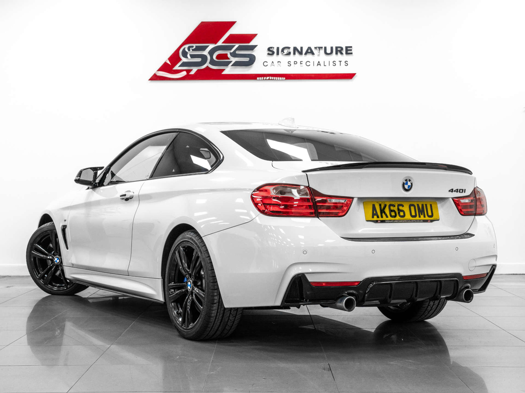 BMW 4 Series Coupe White #3