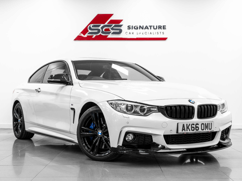 BMW 4 Series Coupe White