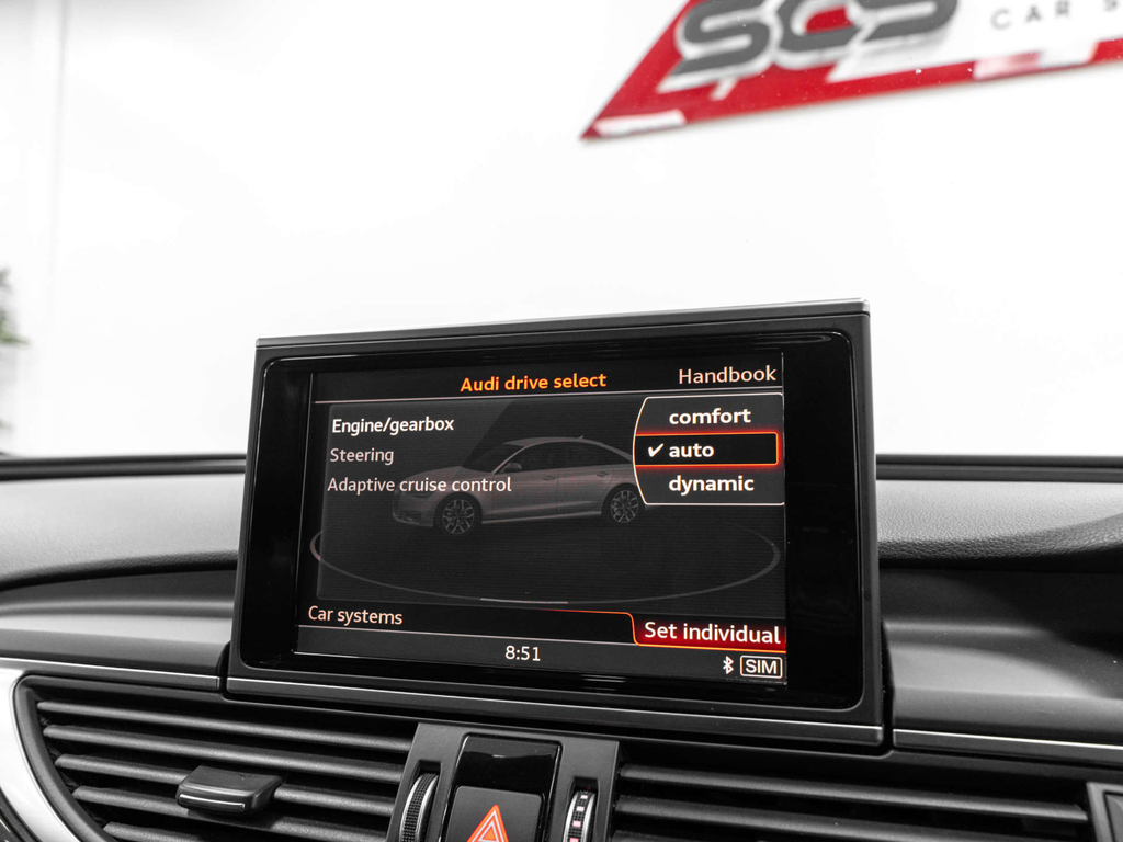 Audi A6 Tdi Ultra S Line Black Edition Red #42