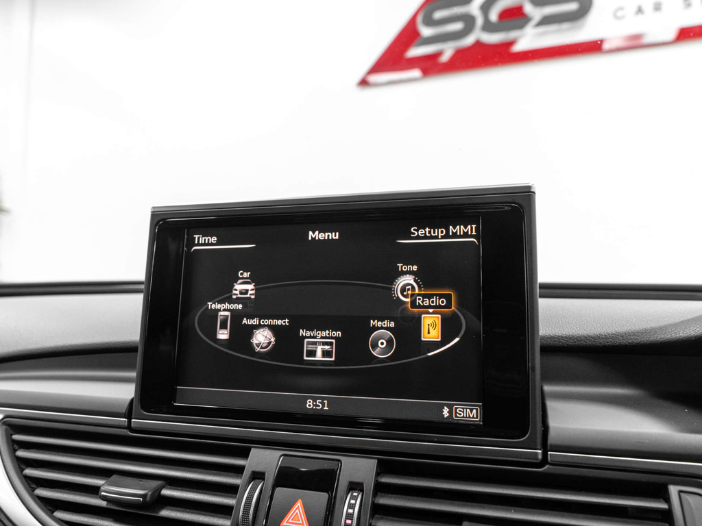 Audi A6 Tdi Ultra S Line Black Edition Red #38