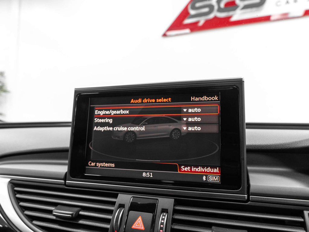 Audi A6 Tdi Ultra S Line Black Edition Red #41