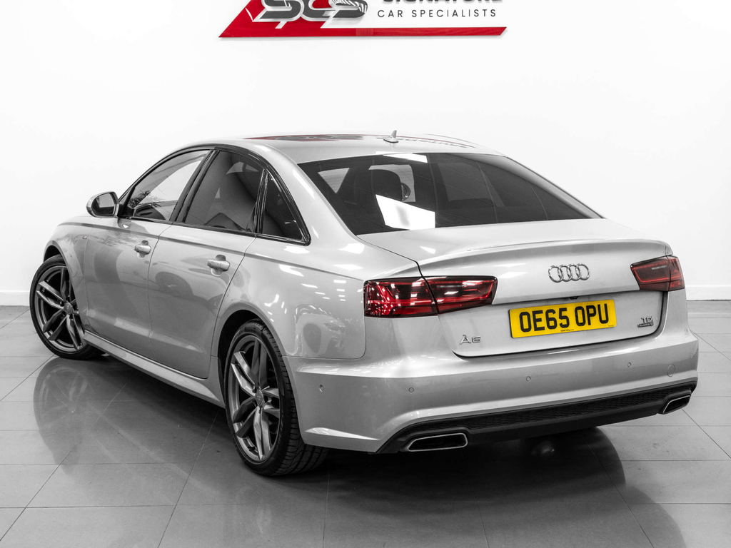 Audi A6 Tdi Ultra S Line Black Edition Red #8