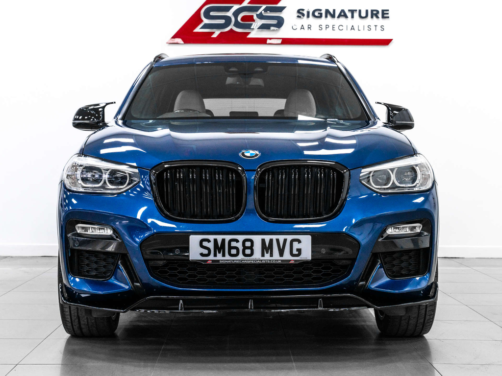 BMW X3 Xdrive20d M Sport Blue #5