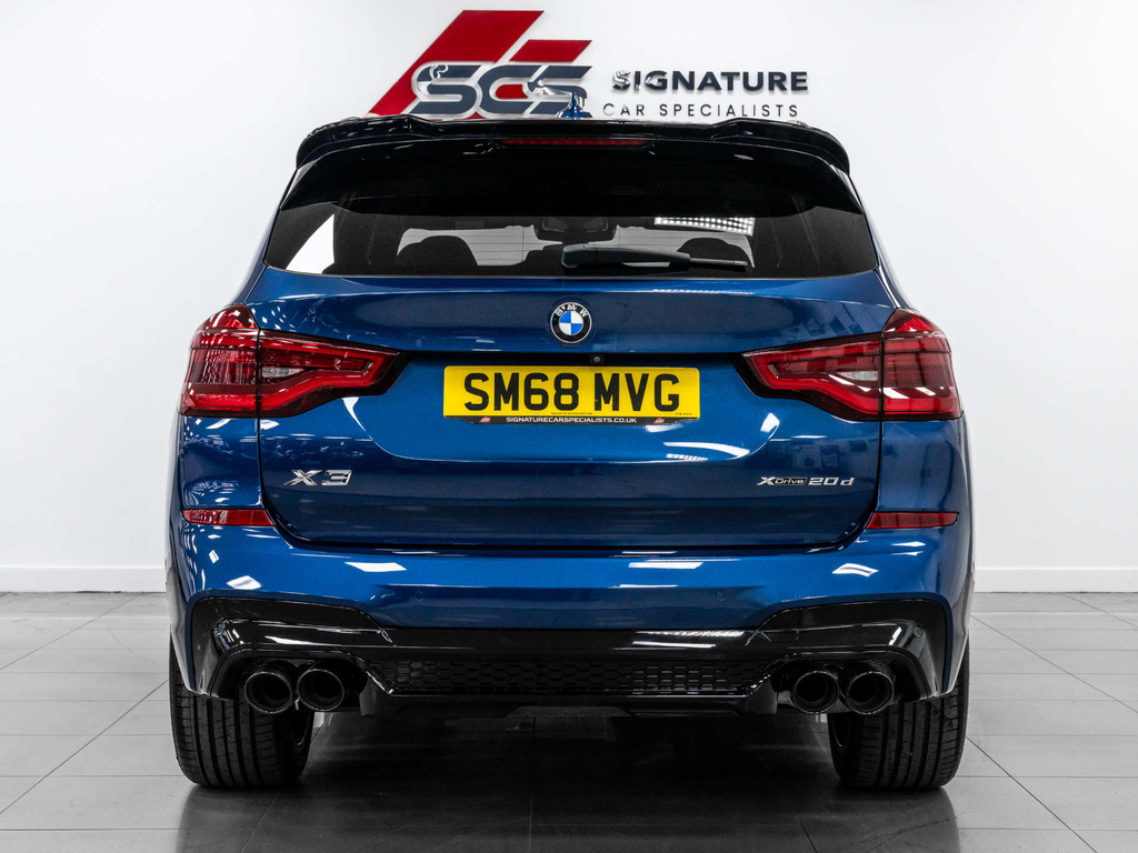 BMW X3 Xdrive20d M Sport Blue #6