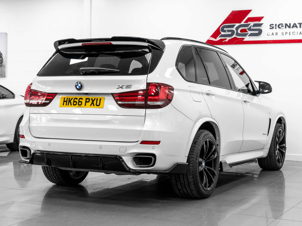 BMW X5 Suv White #4