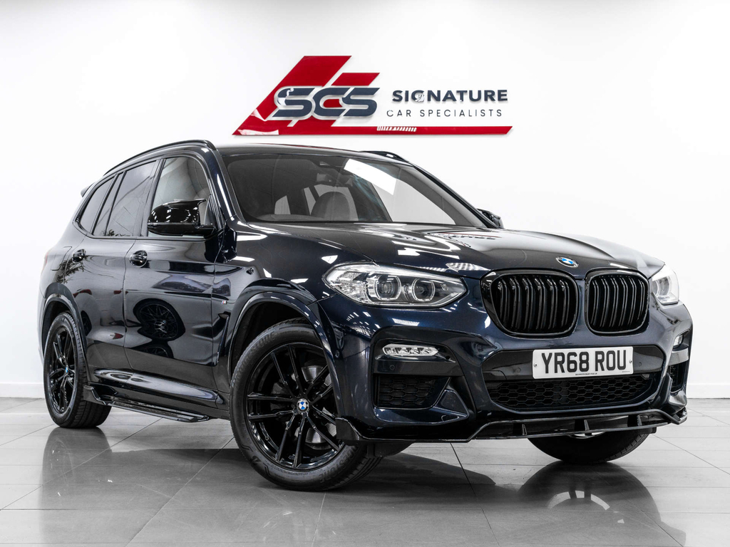 BMW X3 X3 Xdrive20d M Sport Black