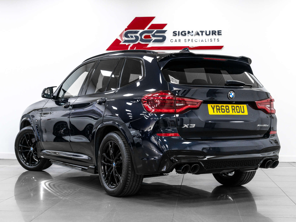 BMW X3 X3 Xdrive20d M Sport Black #3
