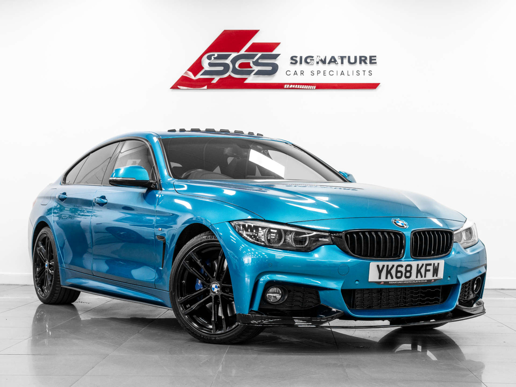 BMW 4 Series Hatchback Blue