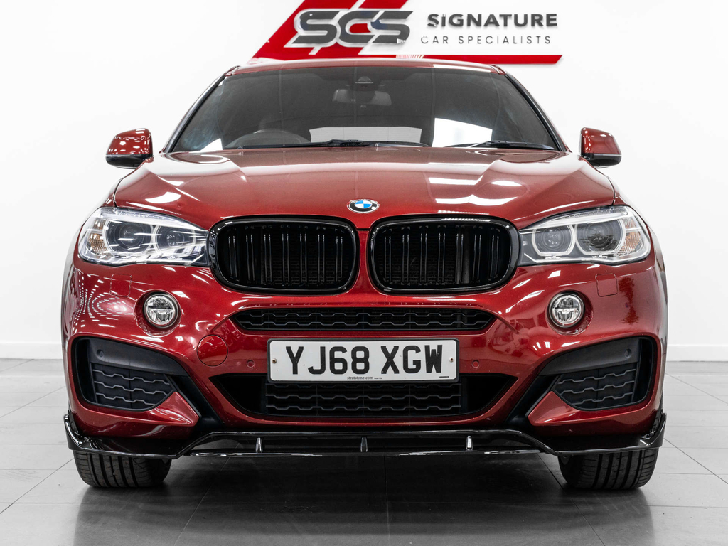 BMW X6 Xdrive30d M Sport Red #5