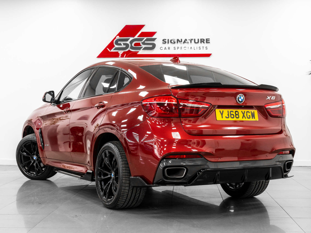 BMW X6 Xdrive30d M Sport Red #3