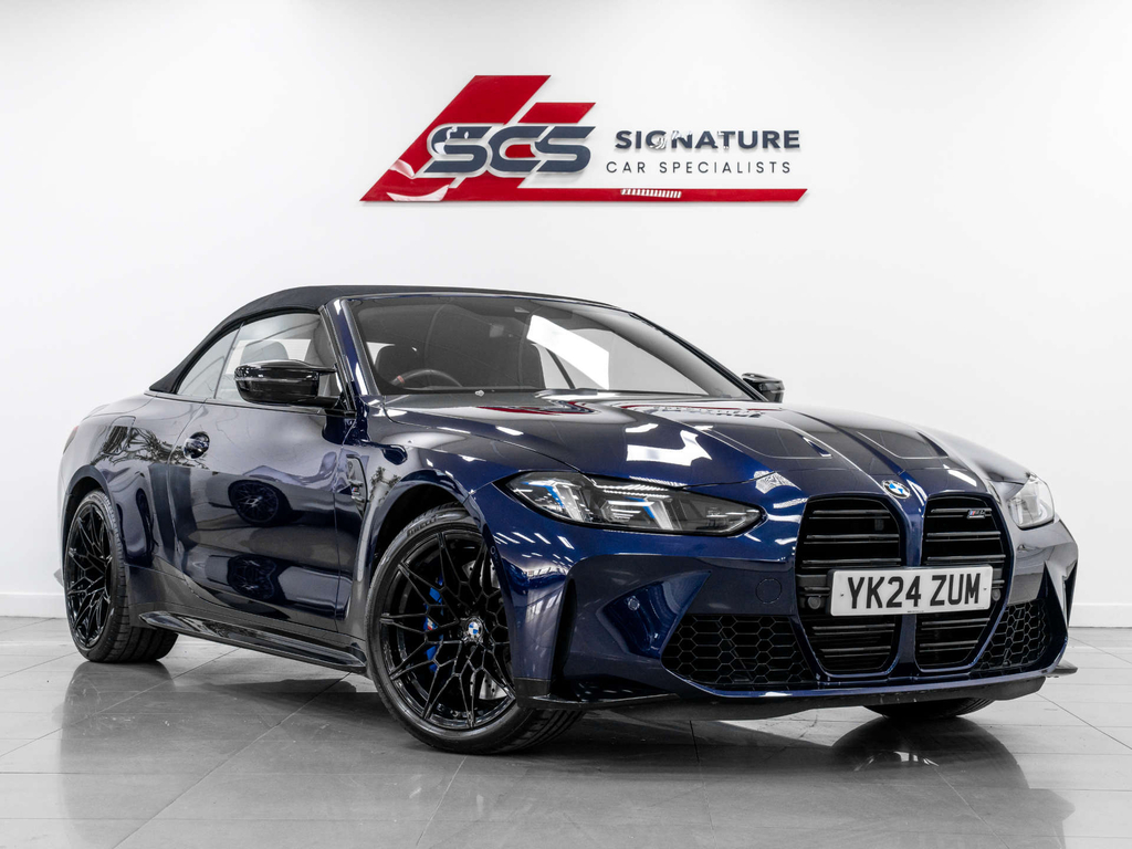 BMW M4 Convertible Blue #2