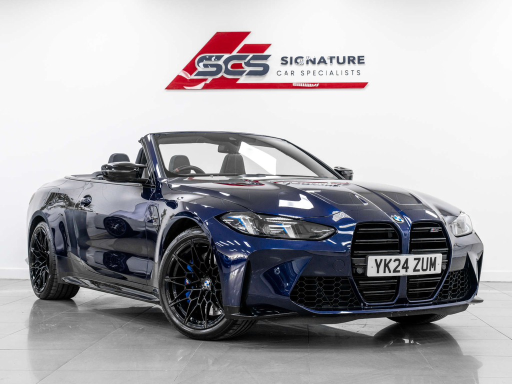 BMW M4 Convertible Blue