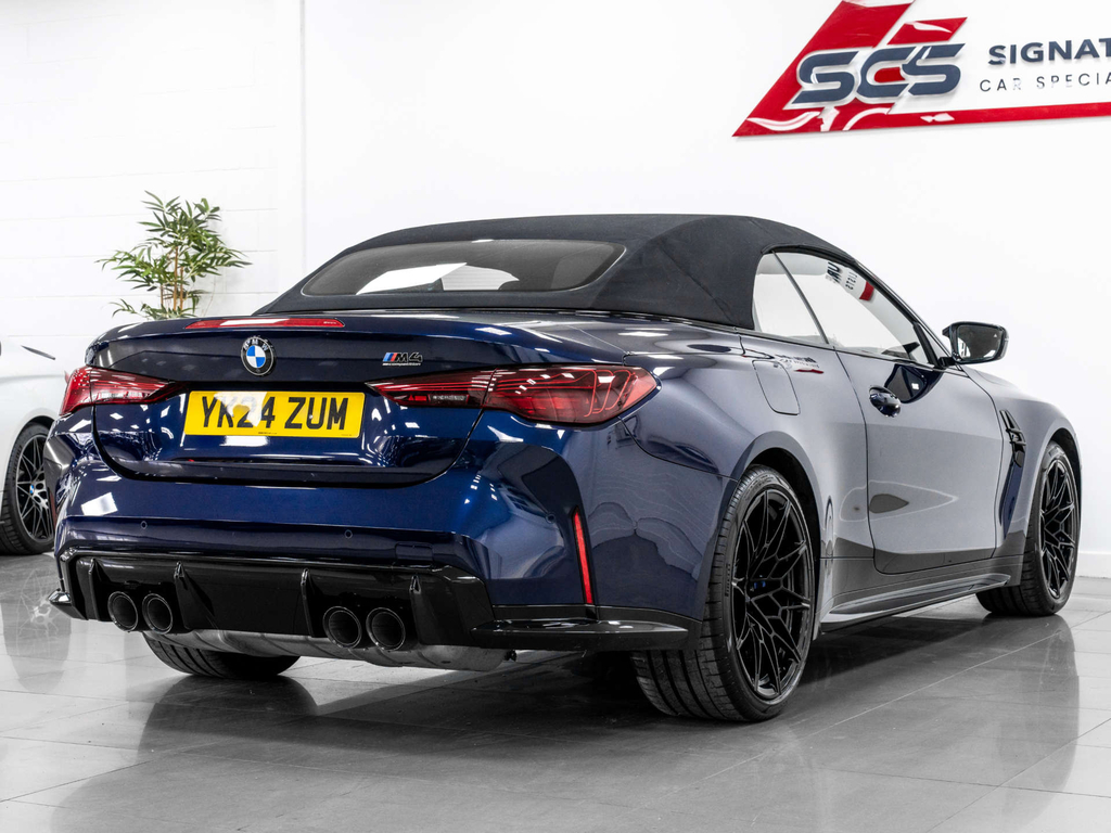BMW M4 Convertible Blue #6