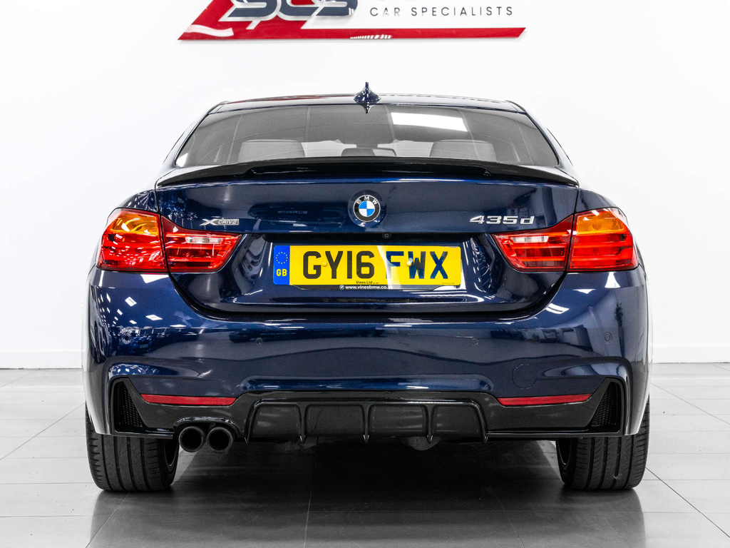 BMW 4 Series Coupe Blue #6