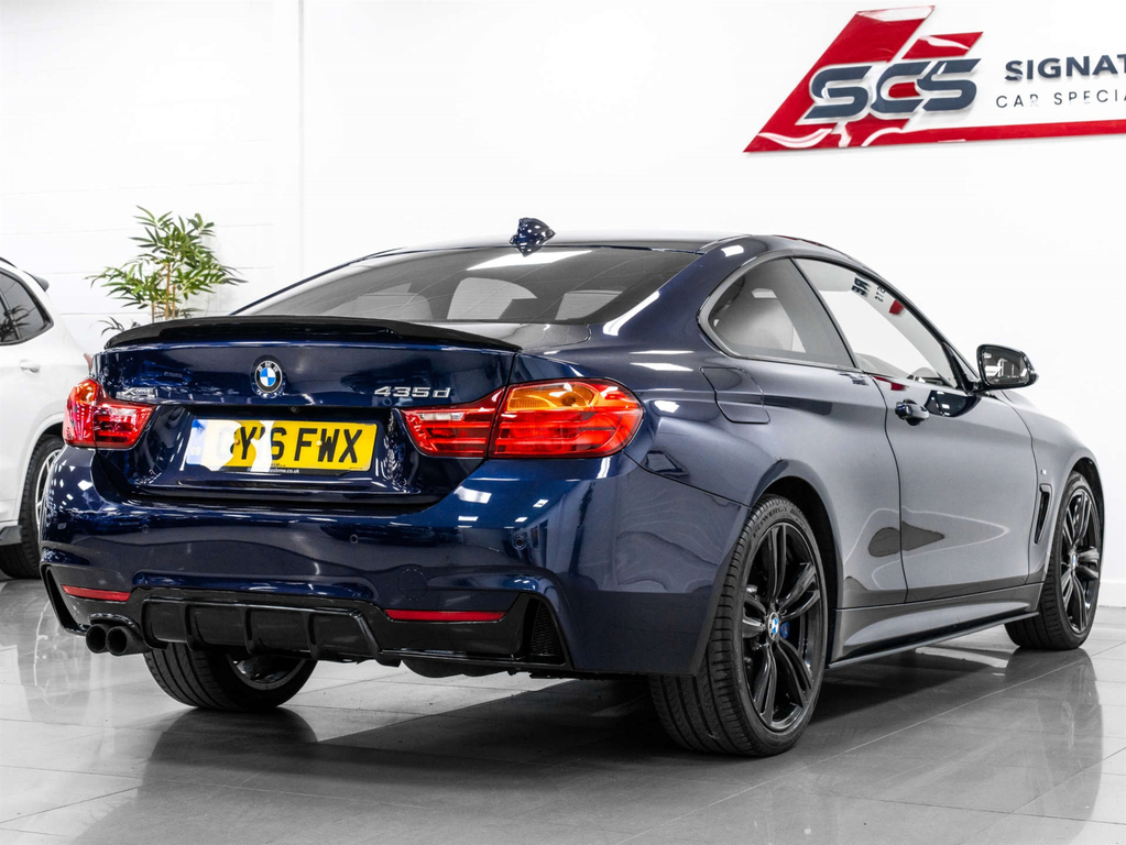 BMW 4 Series Coupe Blue #4