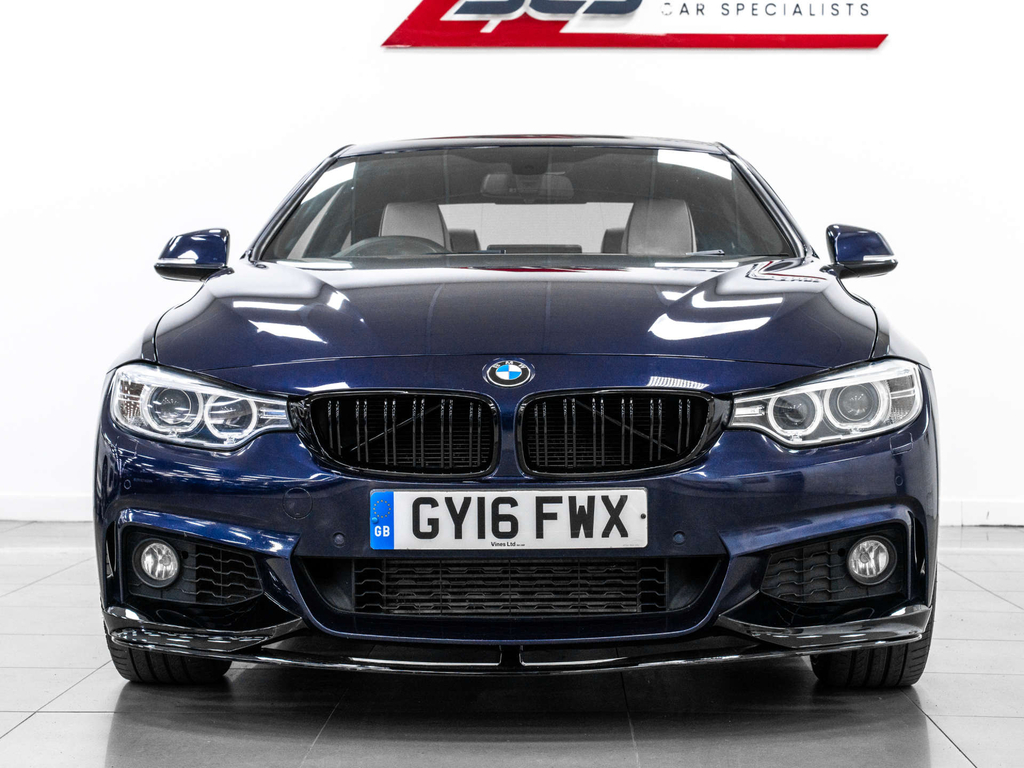 BMW 4 Series Coupe Blue #5
