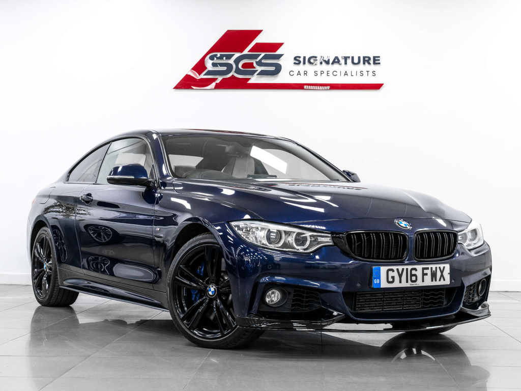 BMW 4 Series Coupe Blue