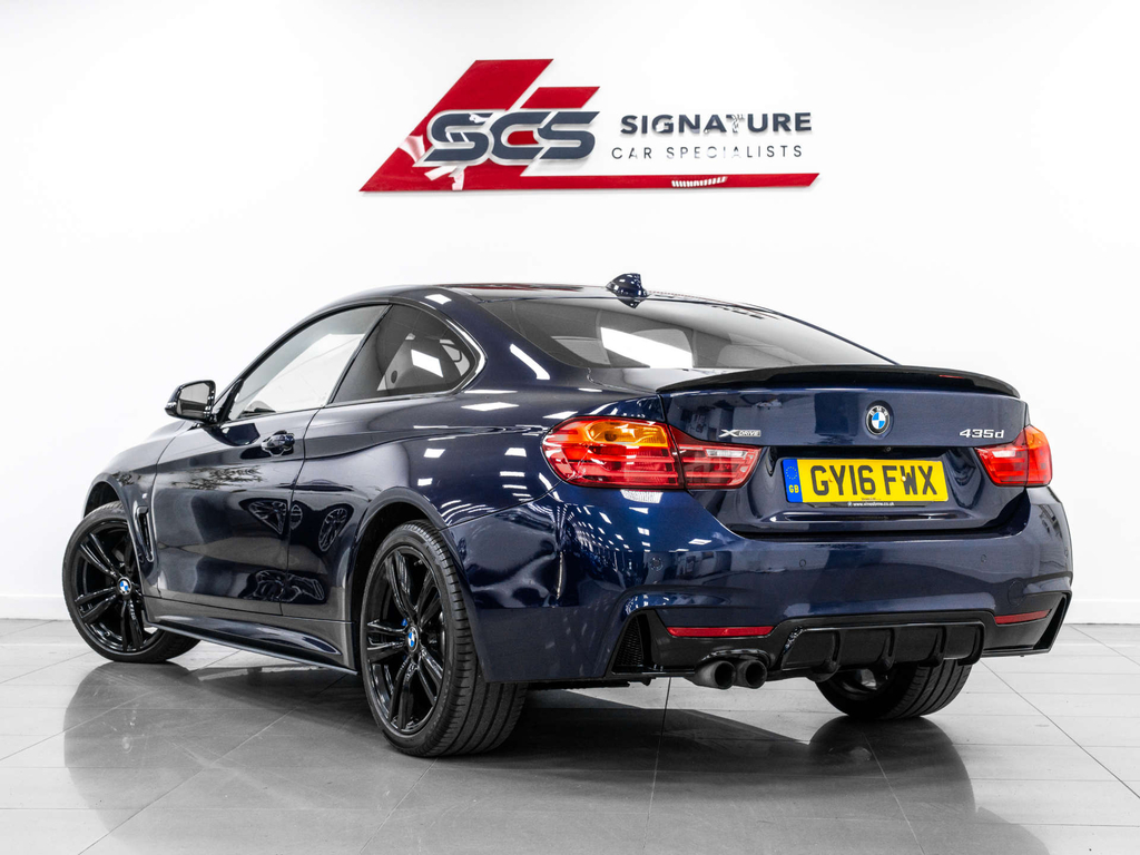 BMW 4 Series Coupe Blue #3