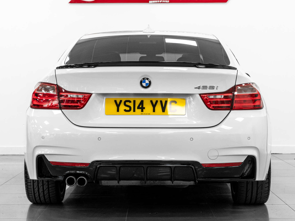 BMW 4 Series 428I Gran Coupe M Sport White #6