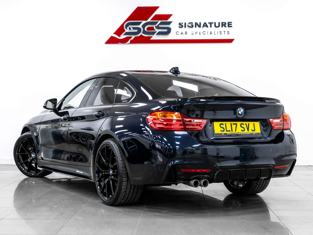 BMW 4 Series Coupe Black #3