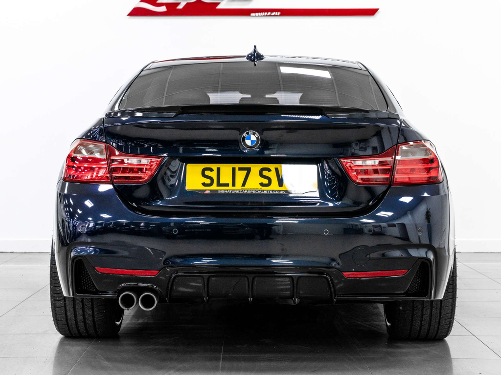 BMW 4 Series Coupe Black #6