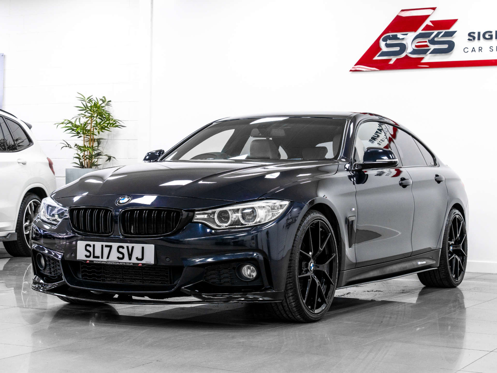 BMW 4 Series Coupe Black #2