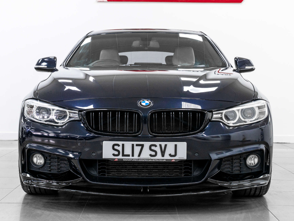 BMW 4 Series Coupe Black #5