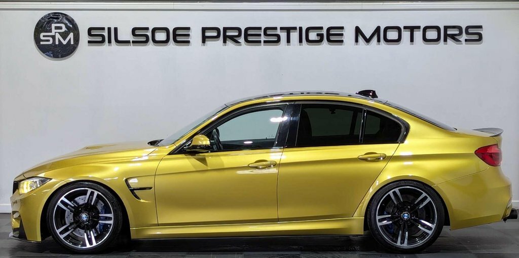 BMW M3 For Sale In Bedford BU16YBP Yellow #4