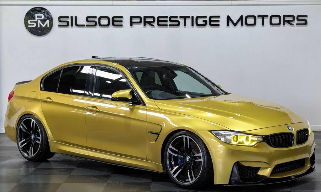 BMW M3 For Sale In Bedford BU16YBP Yellow #3