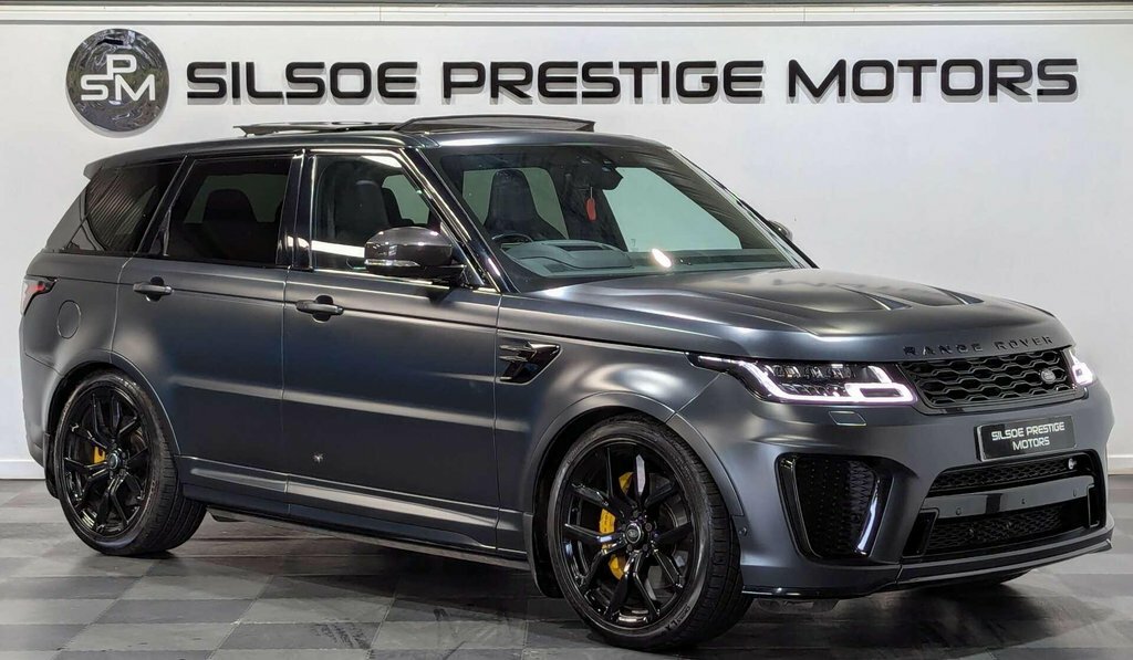 Land Rover Range Rover Sport 5.0 Range Rover Sport Svr Sc 4Wd KF69JEJ Black #3