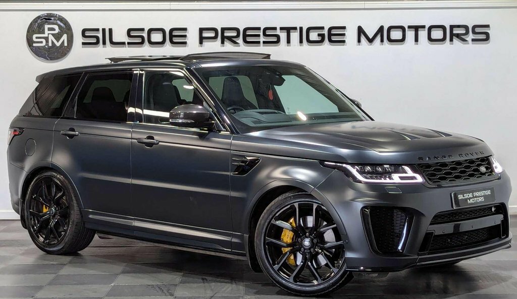 Land Rover Range Rover Sport 5.0 Range Rover Sport Svr Sc 4Wd Black