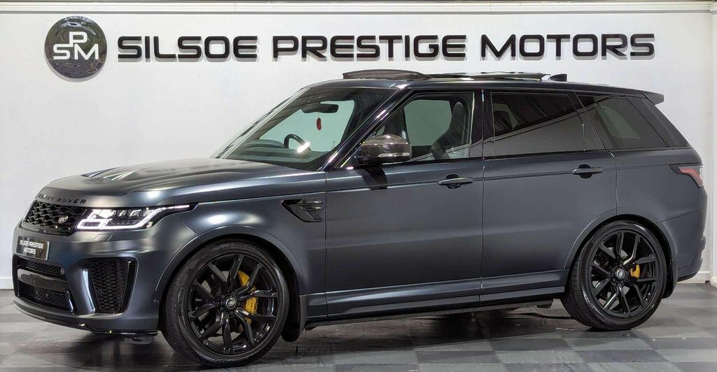 Land Rover Range Rover Sport 5.0 Range Rover Sport Svr Sc 4Wd KF69JEJ Black #5
