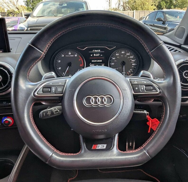 Audi S3 Hatchback 2.0 Tfsi Sportback Quattro Euro 6 Ss Blue #30