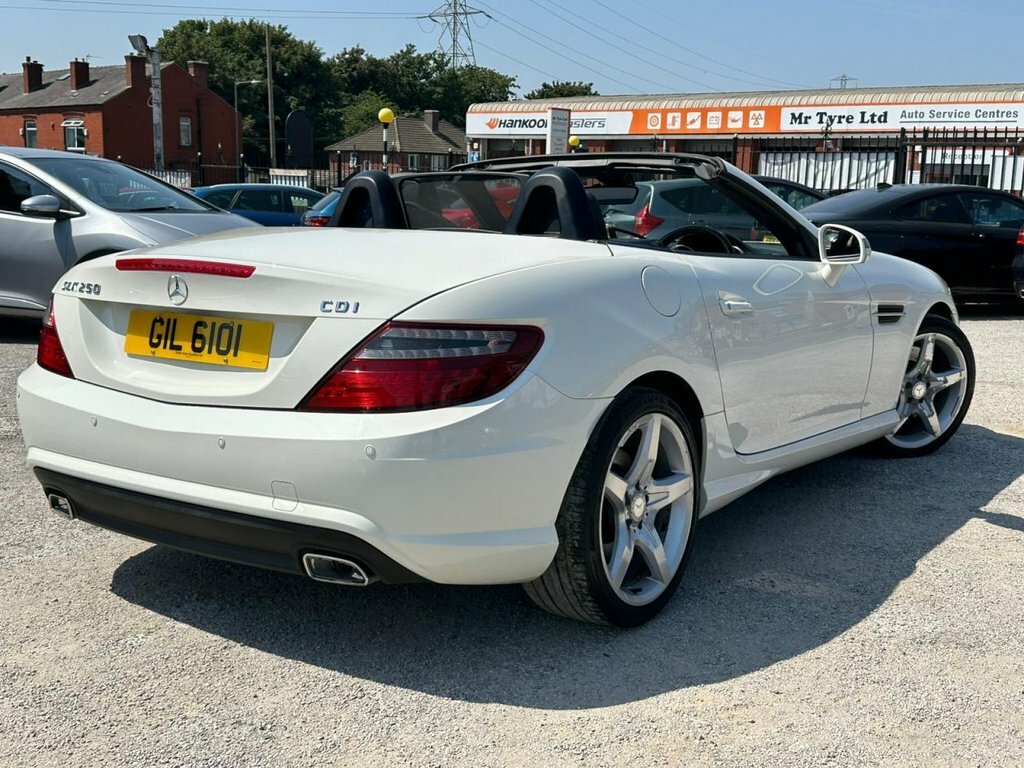 Mercedes-Benz SLK 2L Amg Sport White #6