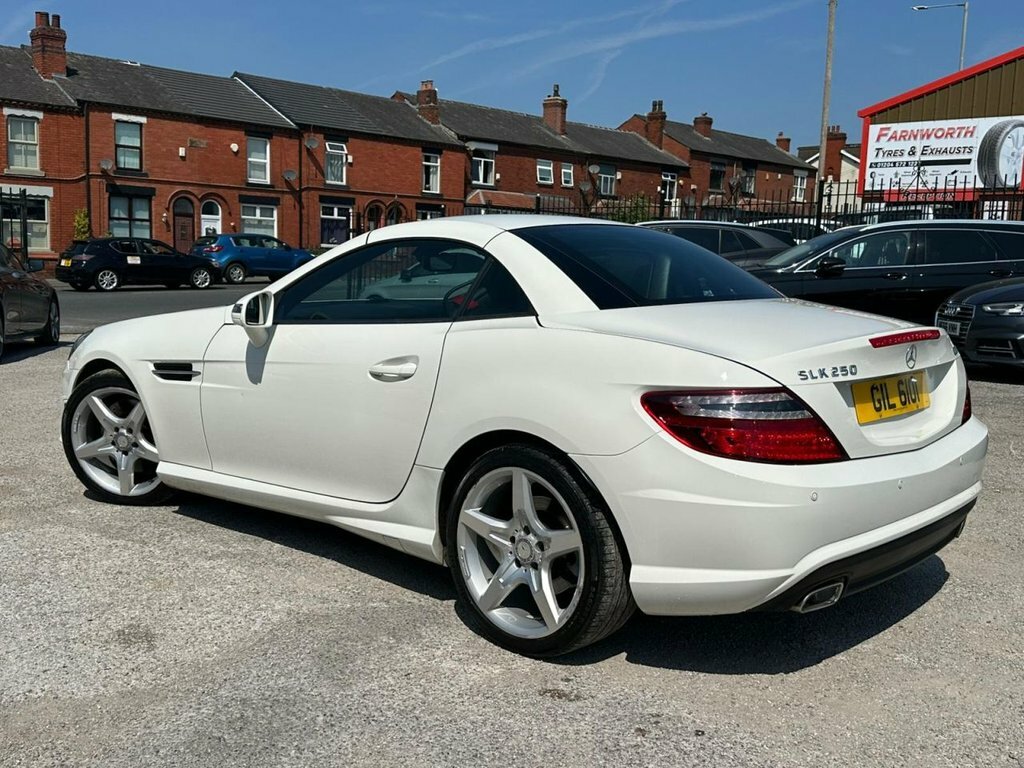 Mercedes-Benz SLK 2L Amg Sport White #5