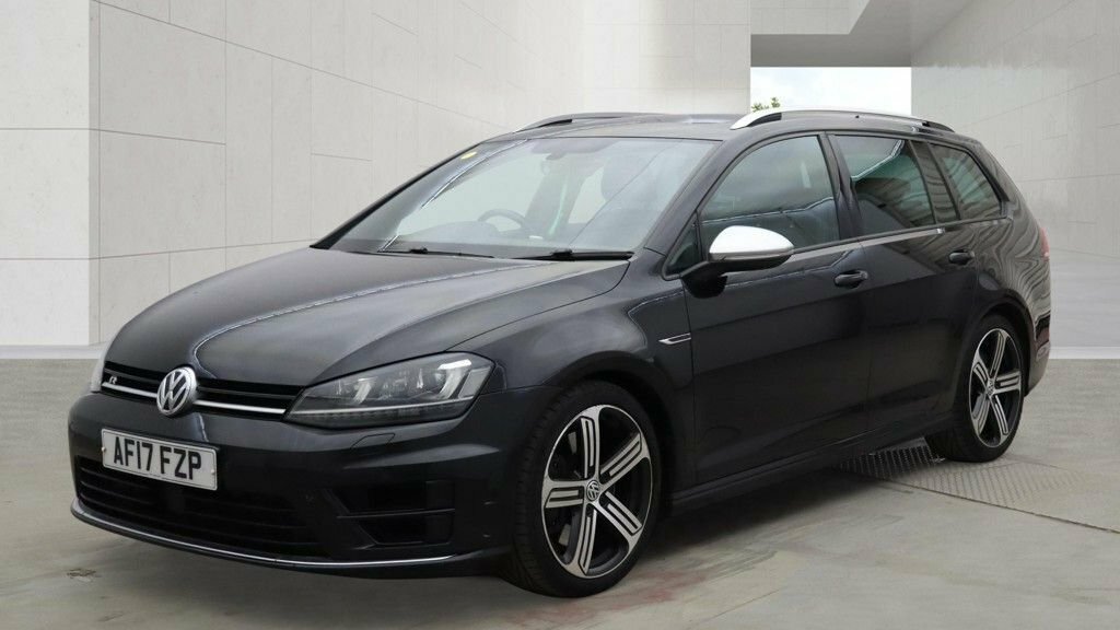 Volkswagen Golf 2L R Black #5