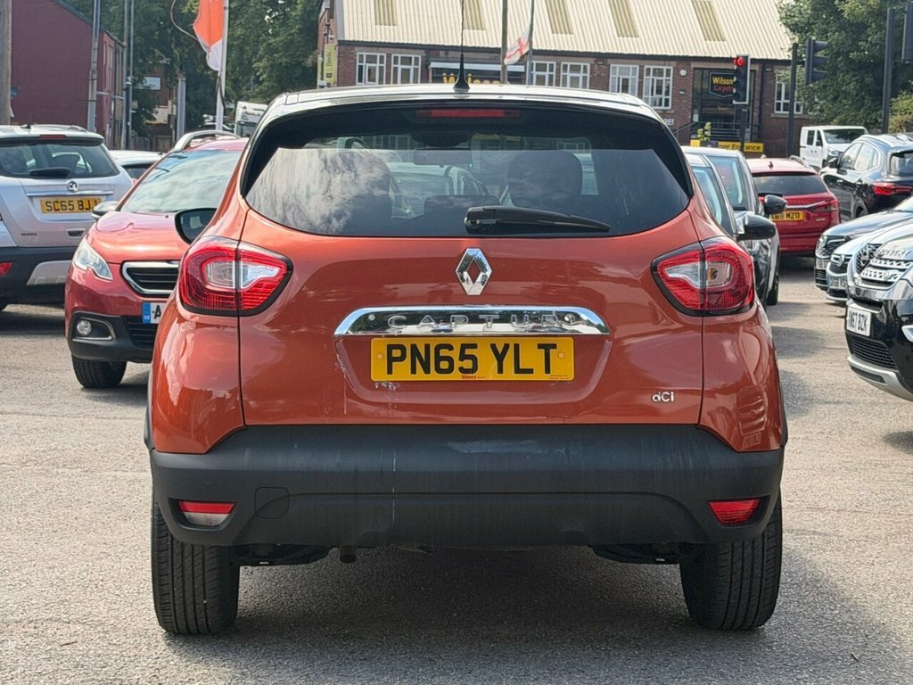 Renault Captur 1.5L Dynamique S Nav Orange #4