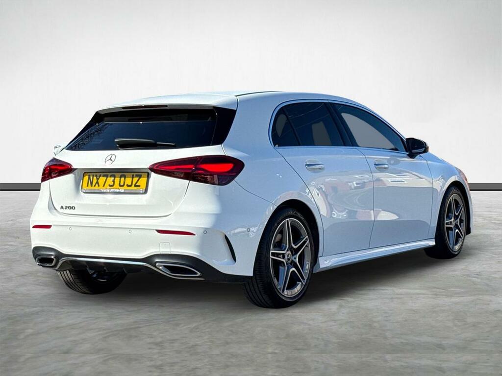 Mercedes-Benz A Class 1.3 A200h Mhev Amg Line Executive 7G-dct Euro 6 NX73OJZ White #3